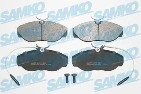 Колодки Хэм. Дукато SAMKO 5SP493
