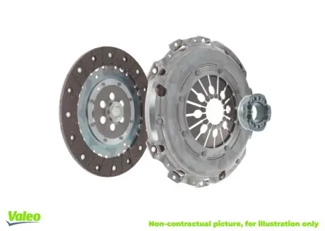 К-кт зчеплення 228mm Bmw 2,4TD 86- 2,5TDS 91- Valeo 801143