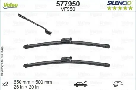 Щітка склоочисника Valeo 577950