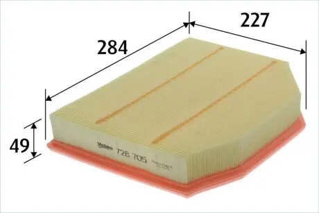 Воздушный фильтр X3 Valeo 728705