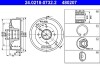 Гальмівний барабан ATE 24.0218-0732.2 (фото 1)