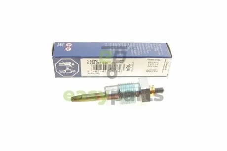 Свічка розжарювання MB OM615-617 (11V) (M18x1.5/10s) BOSCH 0 250 201 044