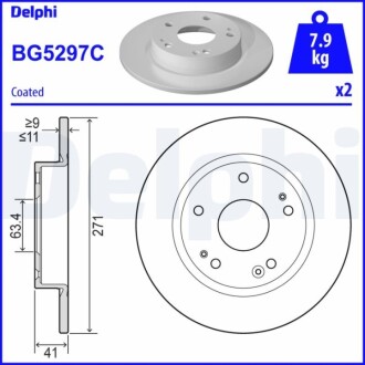 Щит Хэма. Фокус Delphi BG5297C (фото 1)