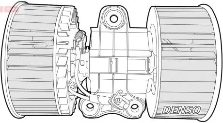 Вентилятор салона DENSO DEA05004