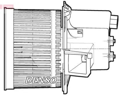 Вентилятор салона DENSO DEA09062 (фото 1)