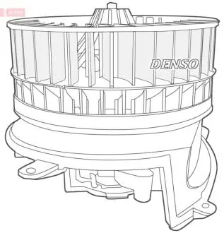 Вентилятор салона DENSO DEA17006