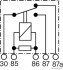 Реле (не більш 60Вт і більш 2А) HERTH+BUSS / JAKOPARTS 75613197 (фото 2)