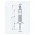 Свічка розжарювання HYUNDAI 2,5 MITSUBISHI 2,3/2,5 NISSAN 2,3/2,5 MAGNETI MARELLI 062900072304 (фото 1)