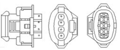 SONDA LAMBDA OPEL MAGNETI MARELLI OSM138 (фото 1)