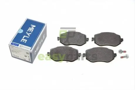 Колодки гальмівні (передні) Renault Megane IV 15- MEYLE 025 226 1019