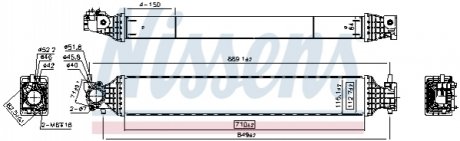 ИНТЕРКУЛЕР HONDA NISSENS 961542