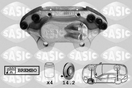 Тормозной суппорт SASIC SCA6070