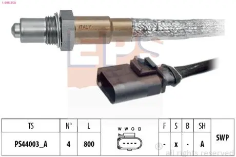 СОНДА ЛЯМБДА ВАГИНА EPS 1.998.250