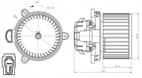 ДМУЧАВА ХЕНДАЙ NRF 34279