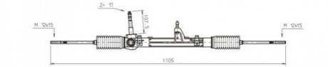 Рулевой механизм GENERAL RICAMBI FI4101 (фото 1)