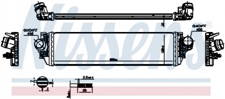 ИНТЕРКУЛЕР FORD NISSENS 961504