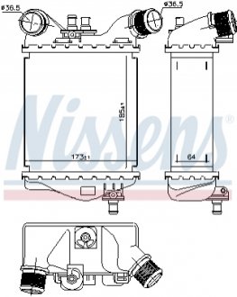 ИНТЕРКУЛЕР FIAT NISSENS 96168 (фото 1)