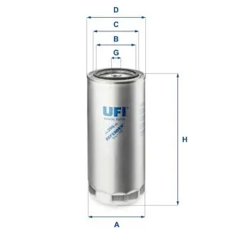 Топливный фильтр UFI 24.396.00