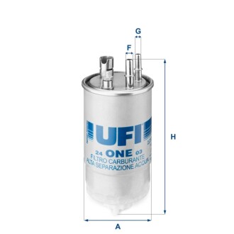 Топливный фильтр UFI 24.ONE.03