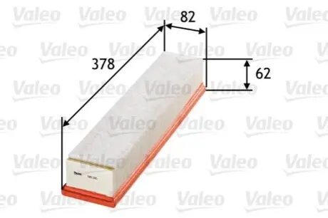 Повітряний фільтр Valeo 585180