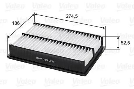 Повітряний фільтр Valeo 585236
