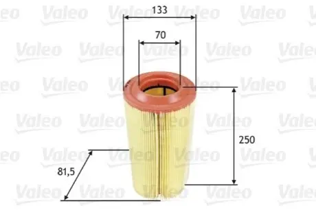 Повітряний фільтр Valeo 585649