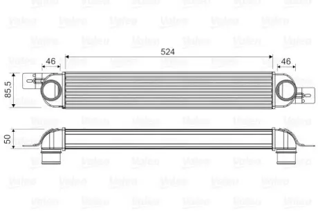 ИНТЕРКУЛЕР OPEL Valeo 818661