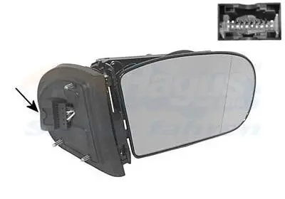 Наружное зеркало Van Wezel 3032854