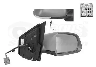 Наружное зеркало Van Wezel 5828818