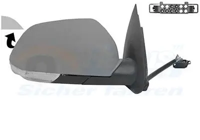 Наружное зеркало Van Wezel 7622818