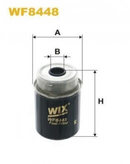 Топливный фильтр WIX FILTERS WF8448