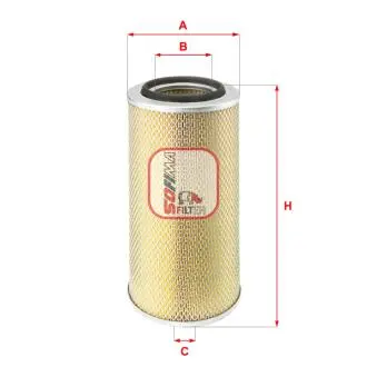 Повітряний фільтр SOFIMA S 2450 A