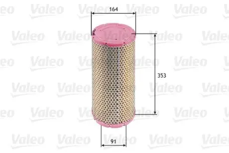 Повітряний фільтр Valeo 585624