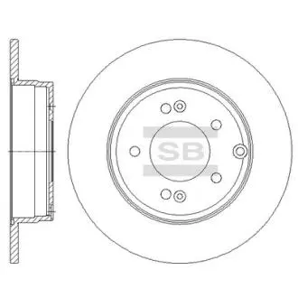 Диск гальмівний Hi-Q (SANGSIN) SD1099