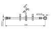 Шланг гальмівний (передній) MB M-class (W163) 98-05 (L) (L=530mm) BOSCH 1 987 481 077 (фото 1)