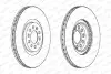 Диск тормозной FERODO DDF1118C (фото 2)
