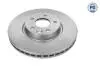 Диск гальмівний (передній) Ford Mondeo/Galaxy 07-15/Range Rover/Volvo S60 11-(300x28) (з покр.) (вент.) MEYLE 7835210026PD (фото 1)