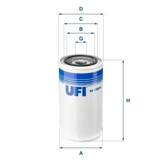 Масляний фiльтр UFI 23.152.00