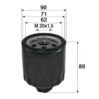 Масляний фiльтр Valeo 586004 (фото 1)