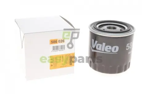 Фільтр масляний Valeo 586026