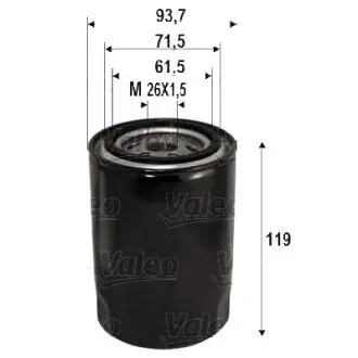 Фильтр масляный Valeo 586090