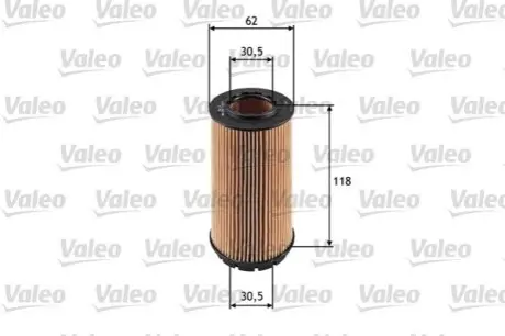 Масляний фiльтр Valeo 586525