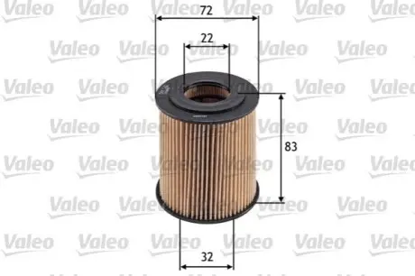 Масляный фильтр Valeo 586542