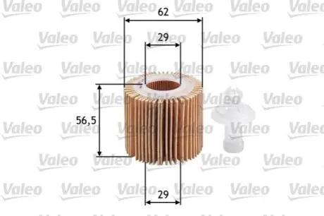 Масляний фiльтр Valeo 586583