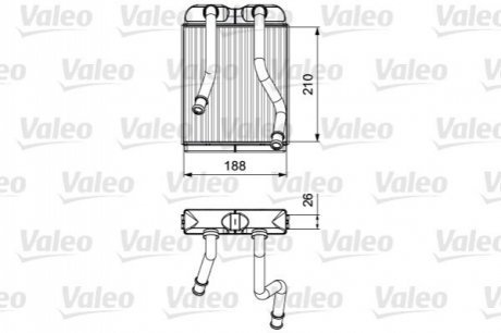 Обогреватель VAG Valeo 811532