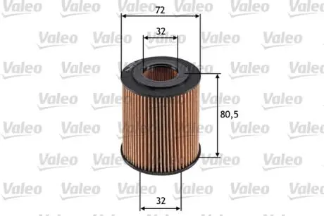 Масляний фiльтр Valeo 586551