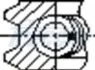 Кiльця поршневі Renault 1.9TDI F9Q 80.0 (2.5/2/3) FRECCIA FR10-384300 (фото 3)