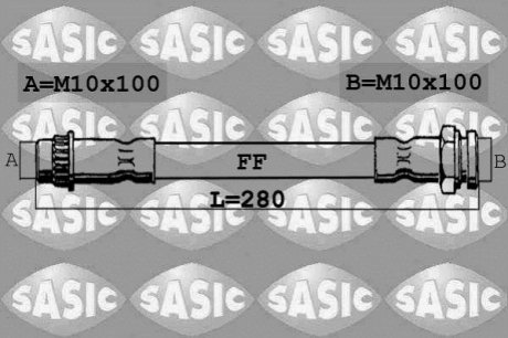 Тормозной шланг SASIC 6600018