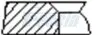 Кільця поршневі 80,5 (+0,50) 2,5*2*3 Renault Trafic 1.9 DTi (F9Q) 97- FRECCIA FR10-384350 (фото 2)