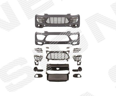 Бампер передний Signeda PPH04006SET